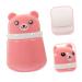 Minkissy 9-Piece Baby Powder Puff Kit and Storage Dispenser Set - Pink Sponge Puffs for Travel and Home Use - Buy Online on GoSupps.com
