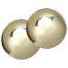 Partykindom 1 pair of baoding fitness ball finger fitness ball Hand training ball older baoding balls Massage bullies bulls bulls massage baoding balls small ball brass wearable