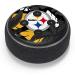 Skinit Decal Audio Skin Compatible with Amazon Echo Dot 3 - Officially Licensed NFL Pittsburgh Steelers Tropical Print Design