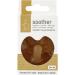 Mijnnami Soother Schnuller - 100% Silicone Pacifier for Premature Babies & Newborns | NICU Safe | 2-Pack (Beige) - Buy Online on GoSupps.com
