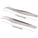 Eyelash Extension Tweezers Set - Curved Isolation & Stainless Steel Accessories for Individual Eyelashes - Buy Online on GoSupps.com
