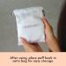 Large Powder Puff with Satin Carrying Bag | Super Soft Velour Puff for Loose Body Powder - Perfect for Travel & Herbs - Buy Online on GoSupps.com