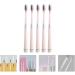 HOMSFOU 5pcs Soft Bristle Toothbrush - Spiral Silk Brush Eco-Friendly and Plastic-Free | International Shipping Available - Buy Online on GoSupps.com