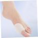 White Gel Bunion Protector Set - Nursing Clip Board Pair with Spreader, Guard, Straightener, Orthotics, and Splint for Eversion and Correction - Buy Online on GoSupps.com