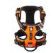 Truelove no pull dog harness reflective dog harness for dogs adjustable soft padded pet vest with simple operating handle TLH56512 S Orange