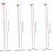 SOESFOUFU Travel Makeup Brush 4 Pcs Gel Eyeliner Brush Make up Brush Eye Liner Brush Cosmetic Ultra Thin Travel Flat Brush - Buy Online on GoSupps.com