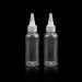 Oopsu 30 Pack 2oz Plastic Bottle Pointed Mouth Cap with Funnels - for Shampoo, Lotions, Liquid Soap, Cream - Buy Online on GoSupps.com
