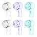 6 Pack Toothbrush Heads Dustproof Cover Compatible with Oral B Fits for Oral-B iO Series Pro 1000 1500 5000 7500 Electric Toothbrush Protects Brush Head and Convenient Travel (Mixing Colors)