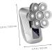 Buy Ipetboom 7 Head Electric Shaver for Men - Wet & Dry Razor | Efficient & Convenient Stainless Steel Male Grooming - Buy Online on GoSupps.com