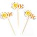 24 PCS Sunshine One Cupcake Toppers You are My Sunshine First Birthday Cupcake Picks for Baby Shower Birthday Party Cake Decorations Supplies - Buy Online on GoSupps.com