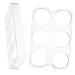 Beatifufu Egg Holder 2pcs Refrigerator -slot Egg Tray Slots Holder Rack Storage Replacement Egg Holder Storage