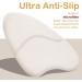 Skyfoot Anti-Sliding Metatarsal Pads - Microfiber Ball of Foot Cushions for Pain Relief and Slip Reduction - Pale Apricot+Black - Buy Online on GoSupps.com