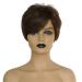 Wig for Women - Short Brown Brazilian Cosplay Synthetic Wavy Curly Hair | 50s 60s 70s 80s Styles - Shop Internationally - Buy Online on GoSupps.com