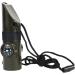 Vinceo 7-in-1 Survival Pipe Kit - Multifunction Survival Tool for Hiking & Camping with Compass Thermometer Reflector Magnifier & LED Light - Buy Online on GoSupps.com