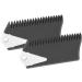 Alomejor 2Pcs PVC Surfboard Wax Comb Set - Surfboard Surfing Wax Remover & Cleaner Tool for Board Maintenance - Buy Online on GoSupps.com