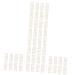 FOMIYES 24 Sets Nail Display Board Clear Nail Varnish Real Hair Side Fringe Nail Color Display Chart Nail Display Chart Fake Plastic Nail Color Display Board Nail Polish White 3d Template
