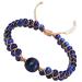 GLEAVI Male Accessory Anti Motion Sickness Wear-resistant Blue Agate Pregnancy Nausea Woven Decorative Beads Wrist Tiger Eye Stone To Weave Decorate Men and Women Compact Bracelet