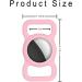 iPet Dog Tracker Protective Case for Apple AirTag - Durable & Waterproof Collar Holder (Pink) - Buy Online on GoSupps.com