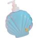 Fabater Bath Dispenser Bottle Body Wash Pump Bottle Food Grade ABS Plastic Refillable for Hotel (Shell Shape One Size) - Buy Online on GoSupps.com