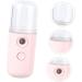 FOMIYES 1pc Portable Humidifier Mini Humidifier Home Facial Spa Steamer Mist Sprayer Usb Small Fan Miss 14.5X4CM Pink - Buy Online on GoSupps.com