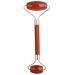 rockcloud Natural Crystal Stone Roller Massager Double Neck Face & Neck Massage Therapy Anti-Aging Wrinkle Healing Slimming Skincare Tool Red Jasper