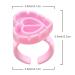 200 Pcs Smart Glue Cups for Eyelash Extensions - Disposable Heart-Shaped Adhesive Holders in Pink | Volume Eyelash Fan Cup - Buy Online on GoSupps.com
