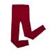 Hocosa Little Kids Organic Wool Long-Underwear Pants 8 Years Solid Red