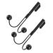 2pcs Double Hook Towel Rack Coat Hangers Over Door Hangers Hooks Door Hook Coat Hook Wardrobe 14x9cm Black