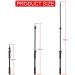 Fotoconic 62 158cm Portable Light Stand Pole for Studio LED Panel Speedlite - Telescoping Handheld Design - Buy Online on GoSupps.com