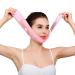 Double Chin Reducer Face Shaper V Line Mask | Soft Chin Strap for Women | Lift & Restore Skin Elasticity - Pink - Buy Online on GoSupps.com