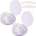Wfle 2 pair prostheses veneers tooth instant veneers dental silicone tooth whitening temporary prosthesis teeth on the top wrong teeth dentures braces for men and women