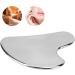 Premium Stainless Steel Gua Sha Tool for Face & Body - Anti-Aging Massage for Neck Back & Shoulders - Buy Online on GoSupps.com