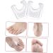 Mobestech Feet Callus Pad 5pairs Shoes Callus Pads Callus Pads for Toes Callus Cushions Heel Forefoot Soft Gel Cushion Gel Callus Cushions Shoes Stickers Shoe Stickers Multifunction - Buy Online on GoSupps.com