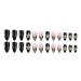 WNDUOKXH False Nail Kit With Diverse Colors And Styles Manicure Nail Supplies ABS Nail Art Nails Suitable For Various Styles DY1082-B7