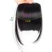 Bangs Hair Clip Fringe Bangs Synthetic Hair Extensions Clip in Bangs 6" Short Straight Hairpiece Thick Natural Front Neat Bangs with Temples for Women Girls Bangs Clip in Hair (Color : 2 Size : 6in 6inches 2 - Buy Online on GoSupps.com