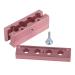 DIY Lipstick Maker Set | Dual-Use Lip Balm Tool | Aluminum Alloy Rose Gold | Makeup Cosmetics Silicone Making Tool (2 & 4 Holes - Buy Online on GoSupps.com