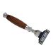 Buy Union Razors SS4RZ Razor with Brown Wood Handle - Premium Quality & International Shipping - Buy Online on GoSupps.com