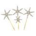 Ipetboom 1 Set Starfish Hairpin Bling Hair Pin Kids Hair Accessories Hair Jewelry Women Headdress Rhinestone Headpiece for Women Hair Clip for Wedding Miss Hair Fork Fashion Rhinestones