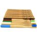 FRCOLOR 8 Pcs Bamboo Toothbrush Set - Soft Bristle Eco-Friendly Toothbrushes for Adults & Women - Buy Online on GoSupps.com