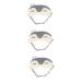 Hemoton 3 Pcs Cartoon Blindfold Light Blocking Eye Cover Light-blocking Eye Mask Eye Mask for Naps Sleep Eye Patch Travel Sleep Mask Nap Eye Cover Goggles Short Plush Christmas