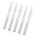 OUNONA 12pi ces Lot De Flacons Vides Transparents Pour Huile Ongles Contenants Cosm tiques Avec Pinceaux Et Pipettes De Transfert Pour Liquide