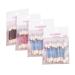 Mikinona 40pcs Sponge Stick Sponges Makeup Make up for Face Eye Makeup Brushes Plastic Abs
