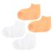minkissy 10 Pairs Exfoliating Moisturizing Socks Moisturizing Gloves Overnight Cosmetics Socks Foot Spa Socks Spa Socks for Dry Feet Foot Care Socks Gel Socks Dedicated Torn Socks Girl Sebs