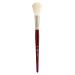 Silver Brush Limited 5518S Silver Mop White Round Paintbrush, Oil, Acrylic, and Watercolor Brush, Short Handle, Size 20 Size - 20 White Round