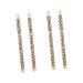 HAPINARY 4 Pcs Long Lasting Eyebrow Pencils Double Tip Eye Brow Waterproof Eyebrow Pen Spoolie Brown