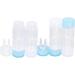 12-Piece Transparent Contact Lens Box - Portable & Durable ABS Containers for Teenagers | Travel Outdoor & Daily Use - Buy Online on GoSupps.com