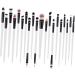 Healeved 60 Pcs Eyeliner Eyeshadow Brush Kit Eye Shadow Brush Eye Liner Brush Eyeshadow Tools Brow Brush - Buy Online on GoSupps.com