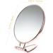 Portable Handheld Makeup Vanity Magnifier Set - Gold Double Sided Mirror for Bedroom and Dormitory - Compact Folding Design - 29x12.5cm - By Minkissy - Buy Online on GoSupps.com
