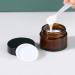 CREMEDING 50ml Refillable Brown Glass Cosmetic Containers - Set of 4 | Eco-Friendly & Reusable for Creams Lotions & Oils - Buy Online on GoSupps.com