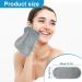 URAQT 5 Pack Face Cloths Make Up Remover Microfibre Face Wipes for Reusable Makeup Remover Cloth Washable Ultra Soft Facial Cleansing Wipe Cloths (Grey) 5pcs-grey - Buy Online on GoSupps.com